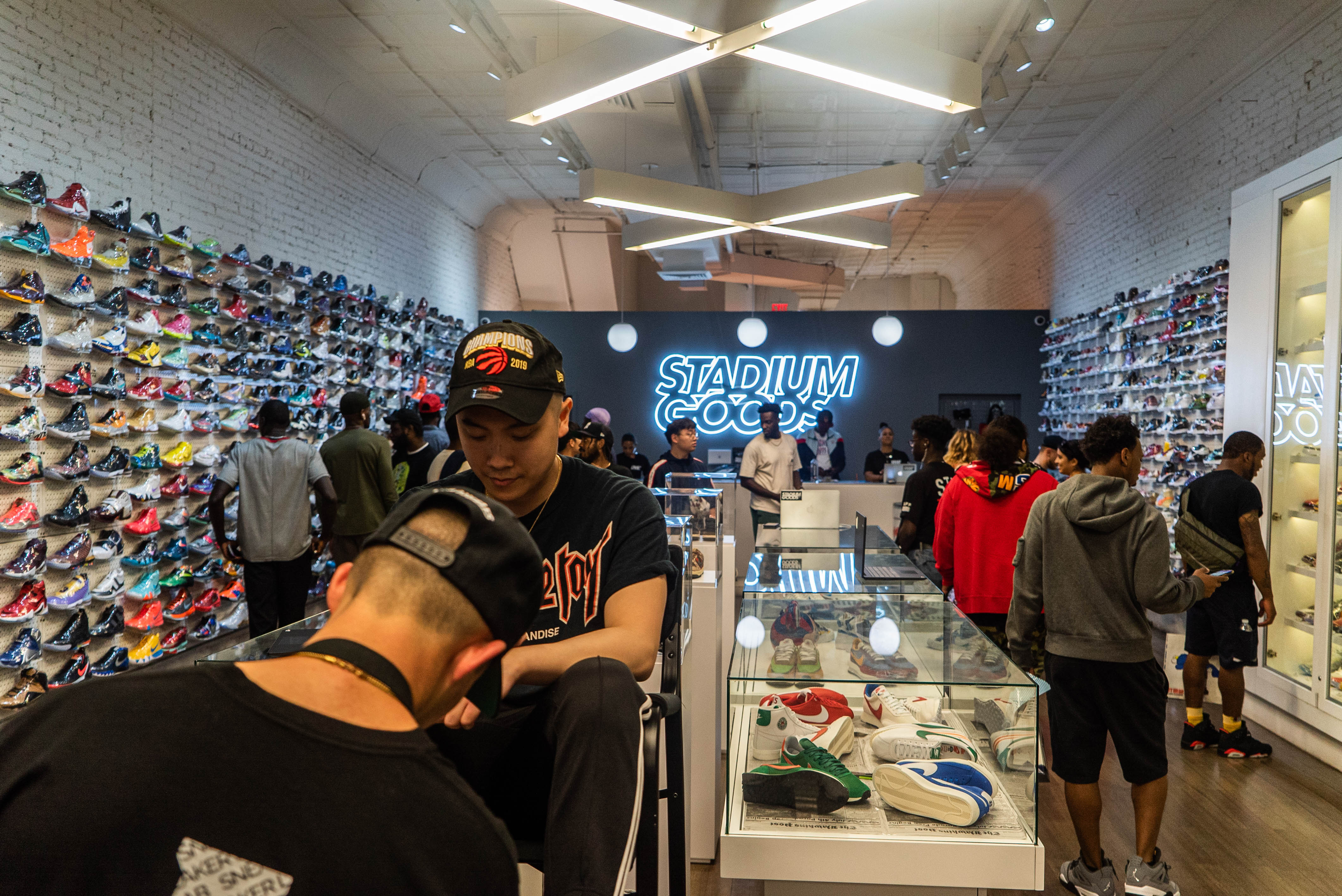 Sneaker LAB x Stadium Goods In-Store Cleaning