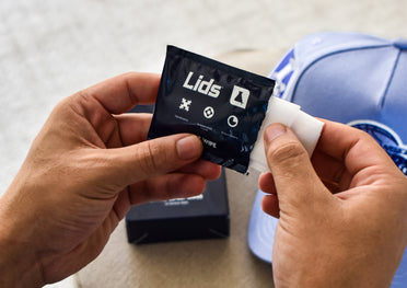 LIDS X THE LAB - HOW TO USE HAT WIPES