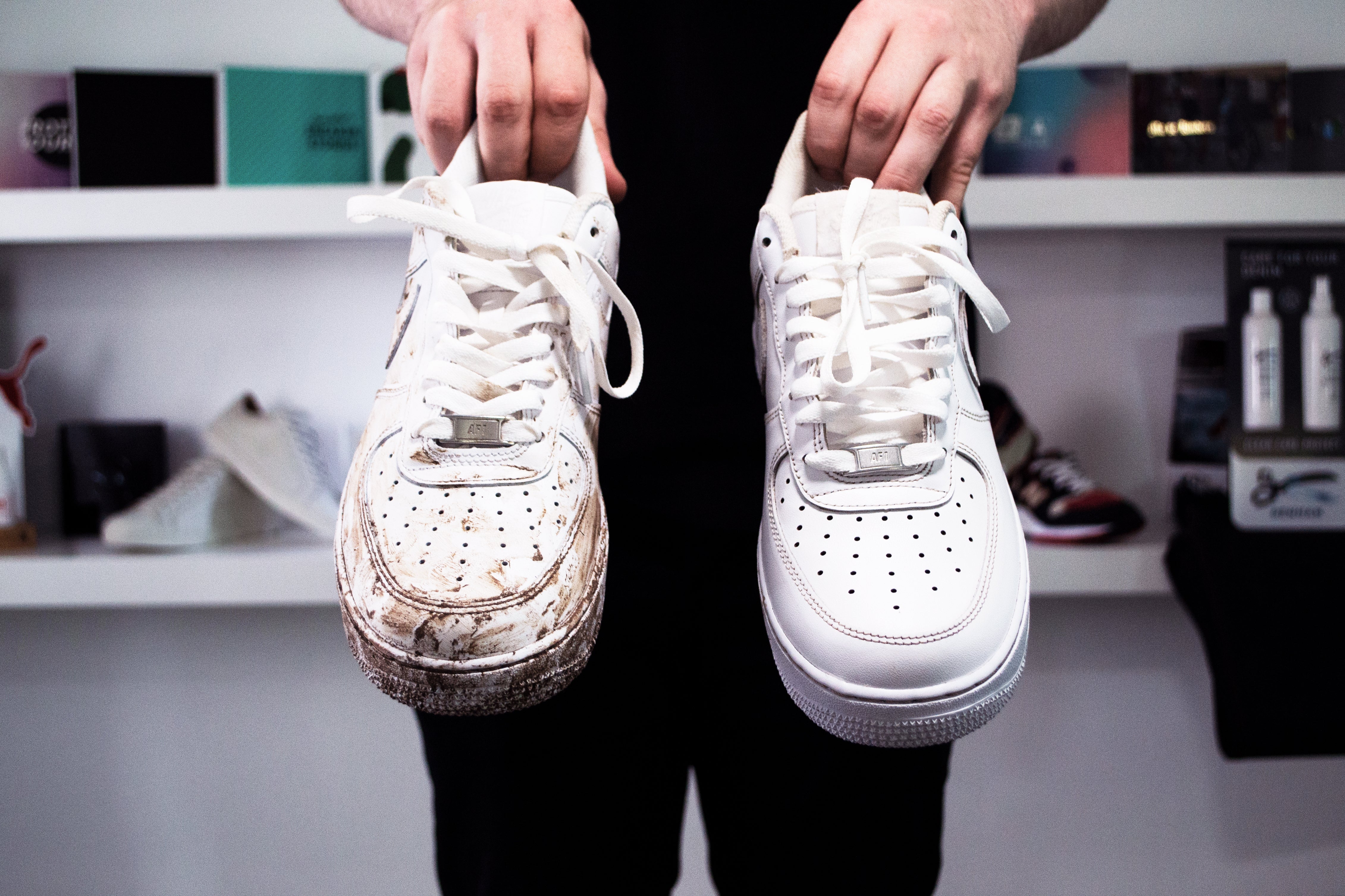 How To Clean White Nike Air Force 1’s