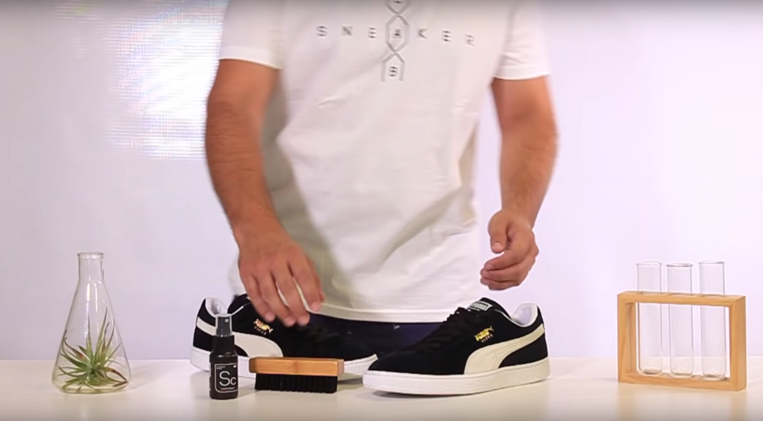 How To Clean Suede PUMA Shoes With Sneaker Cleaner