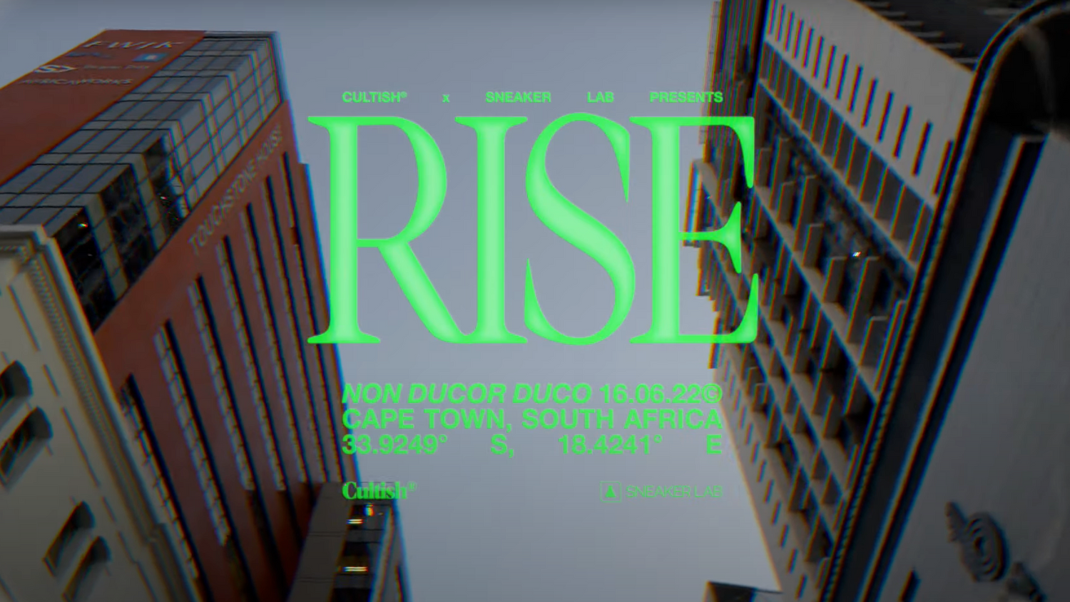 Cultish x Sneaker LAB Presents RISE